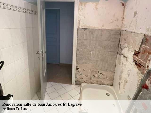 Rénovation salle de bain  33440