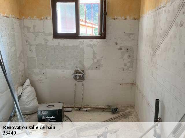 Rénovation salle de bain  33440