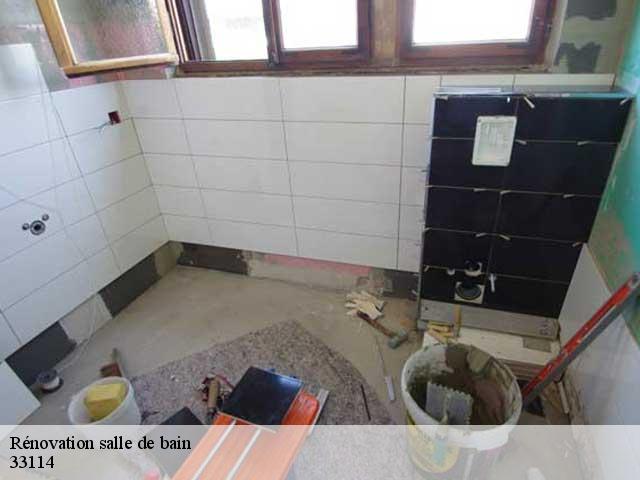 Rénovation salle de bain  33114