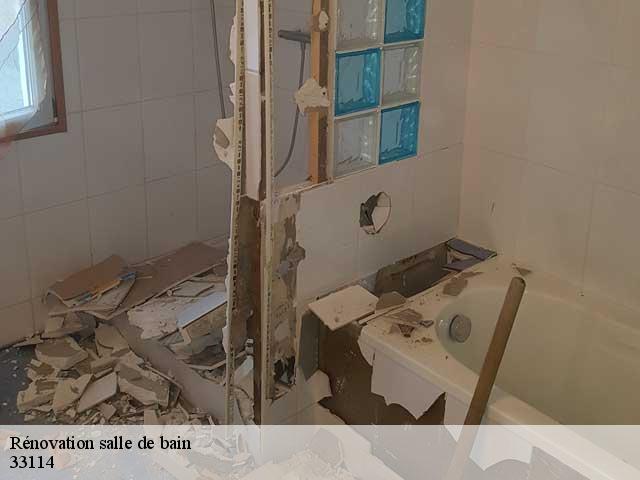 Rénovation salle de bain  33114